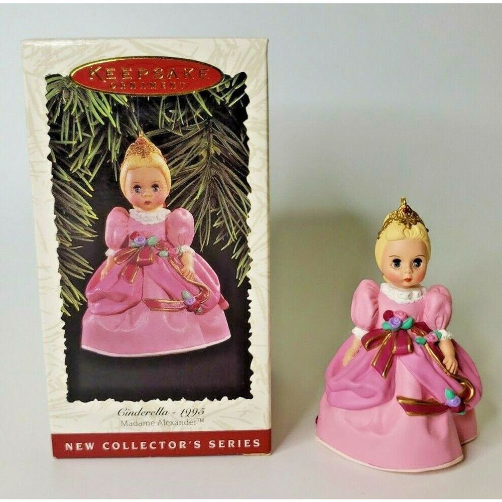1995 Hallmark Cinderella Madame Alexander Keepsake Christmas Ornament U52/6311